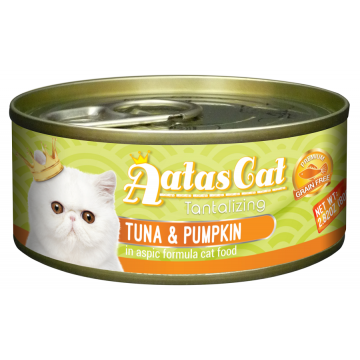 Aatas Cat Tantalizing Tuna & Pumpkin 80g Carton (24 Cans)